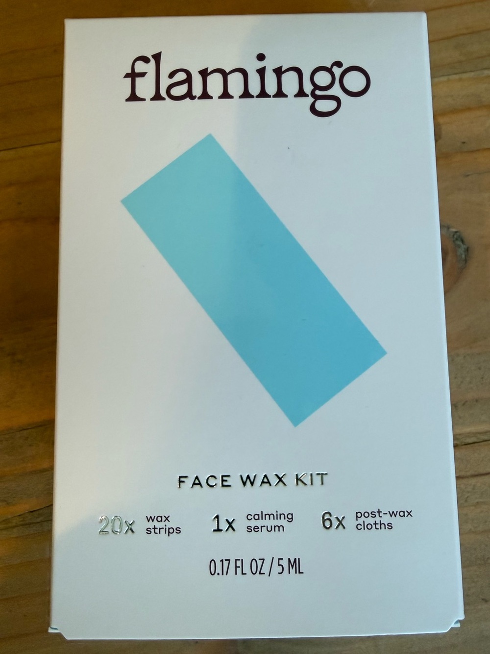 FLAMINGO FACE WAX KIT, New In Box